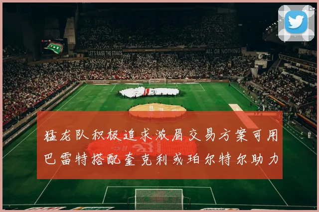 猛龙队积极追求浓眉交易方案可用巴雷特搭配奎克利或珀尔特尔助力交易